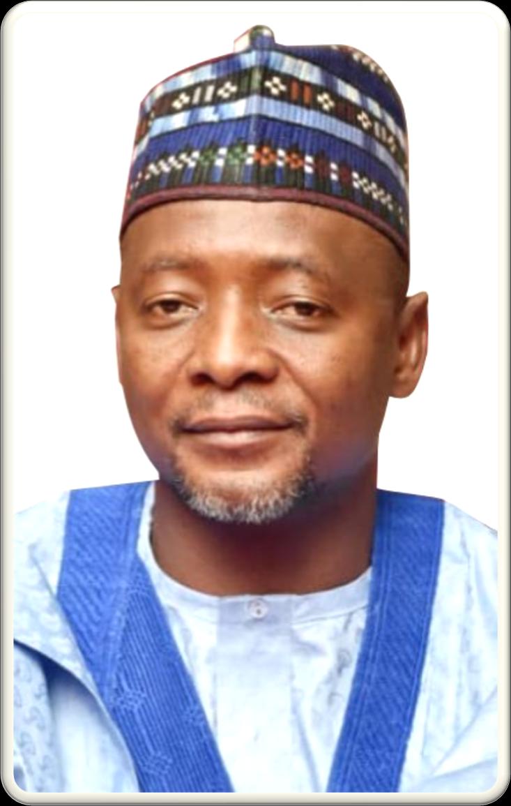 Portrait of Badamasi Yau Barau, MBEA